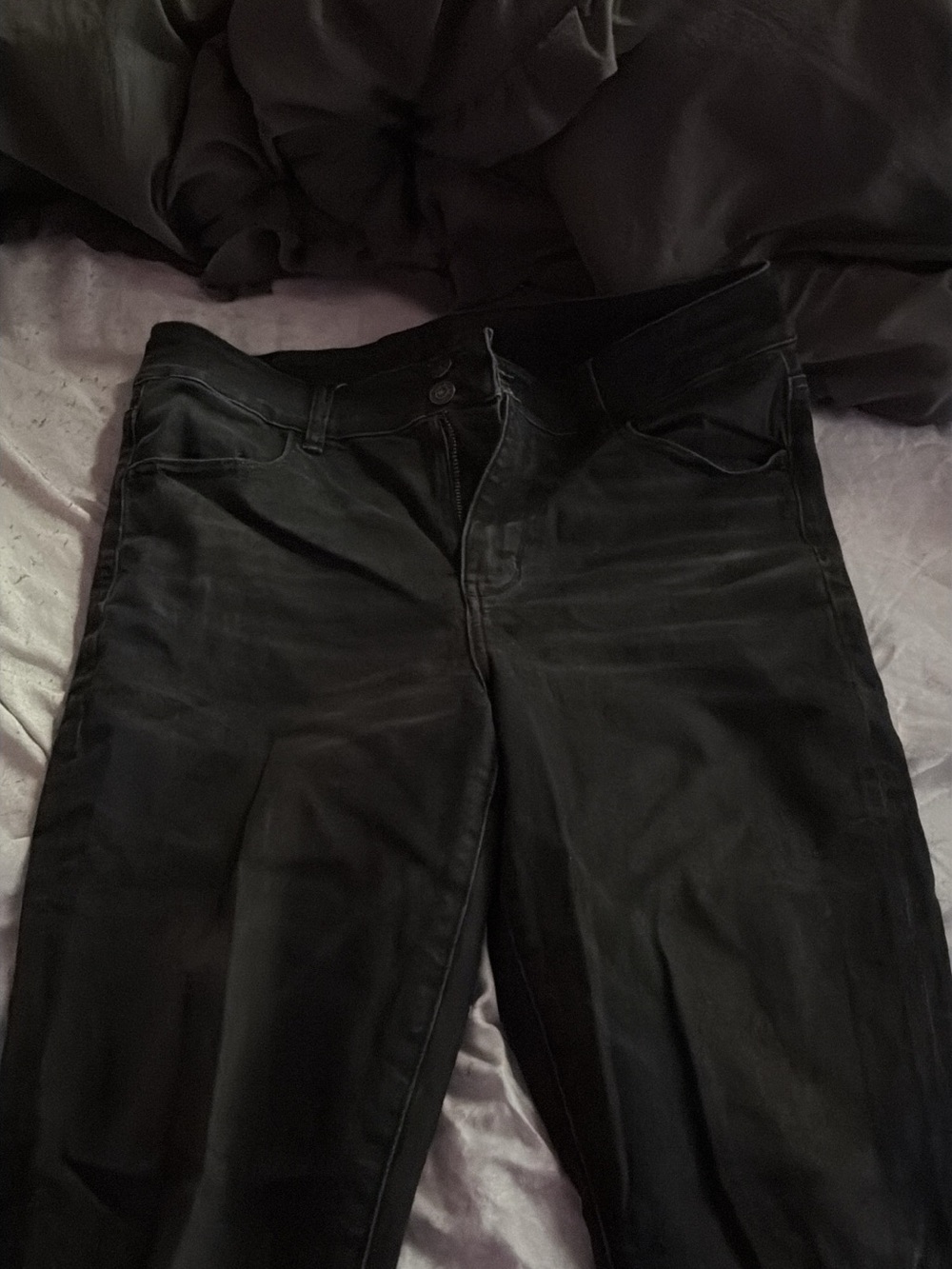 American Eagle Outfitters Women's Black Skinny Jeans